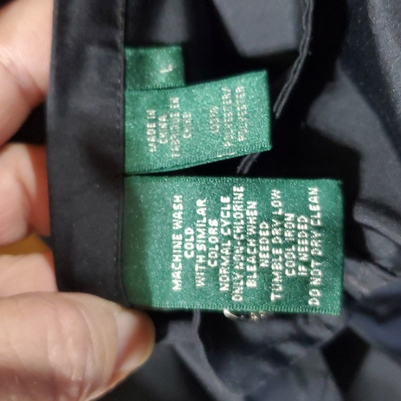 Lauren Ralph Lauren pink black reversible vest nwot - Picture 7 of 9